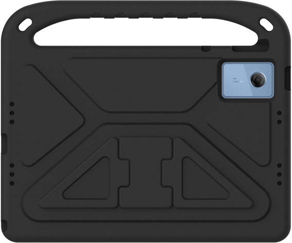 Gyermek tok Lenovo Tab M11, gyermek tok fogantyúval, fekete