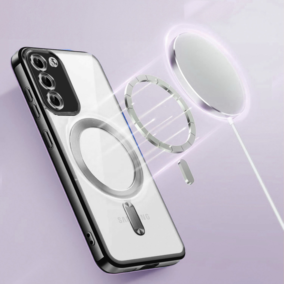 Tok Samsung Galaxy S20 FE-hoz, Electro MagSafe, fekete + üveg a képernyőhöz