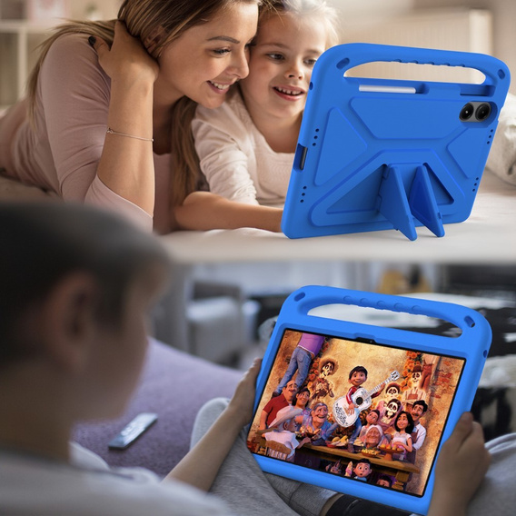 Gyermek tok Xiaomi Redmi Pad Pro / Xiaomi Poco Pad, fogantyúval, kék