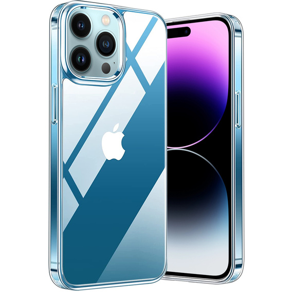 Telefontok a iPhone 14 Pro Max, Premium Armor Slim, átlátszó