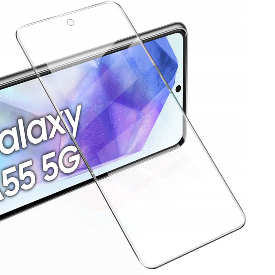 2x edzett üveg ERBORD 9H Hard Glass a képernyőn a Samsung Galaxy A55 5G