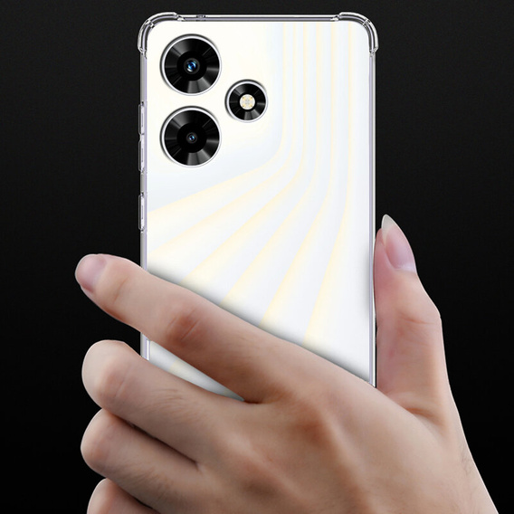Telefontok a Infinix Hot 30 4G, Dropproof, átlátszó