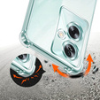 Tok Oppo A79 5G, Anti-Shock, átlátszó + üveg 9H