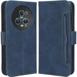 Pattintható tok a Honor Magic 5 Pro 5G, Card Slot, sötétkék