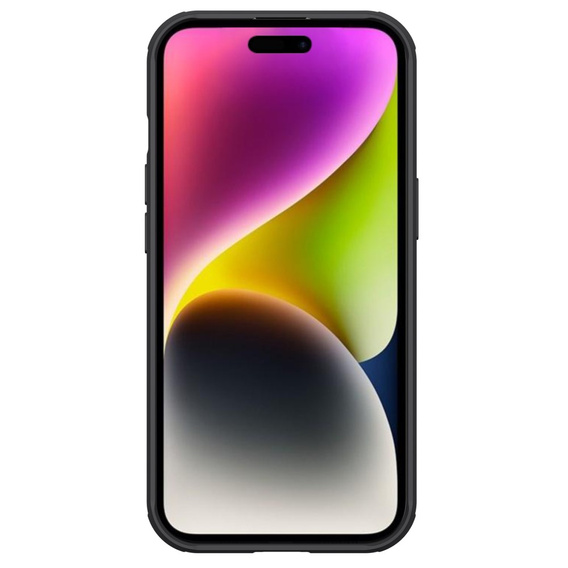 Nillkin páncélozott tok iPhone 15 Plus készülékhez, CamShield Pro, fekete