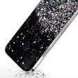Telefontok a Samsung Galaxy M21, Glittery, fekete