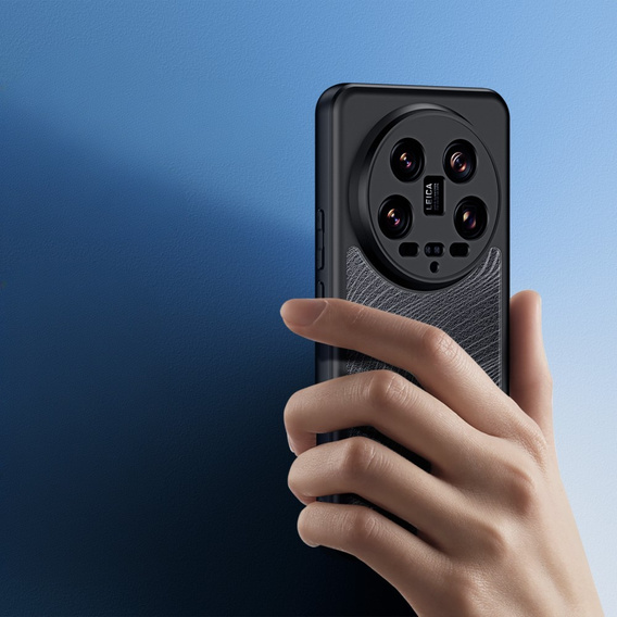 DuxDucis tok Xiaomi 14 Ultra, Aimo case, átlátszó / fekete