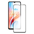 3D edzett üveg Oppo A18 4G / A38 4G készülékhez, fekete
