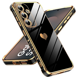 Telefontok a Samsung Galaxy S25 FE, Electro heart, fekete