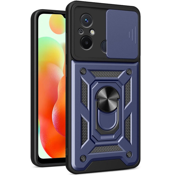 Telefontok a Xiaomi Redmi 12C, CamShield Slide, kék