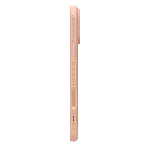 Spigen Liquid Air tok iPhone 17 Pro Max készülékhez, rózsaszín titánium