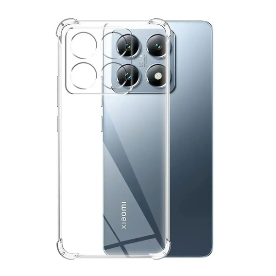 Telefontok a Xiaomi 14T Pro, Dropproof, átlátszó