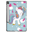 Tok Samsung Galaxy Tab S10 Lite / S10 FE / S9 FE, pánttal, unicorn