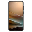 A Spigen tok Samsung Galaxy S25 Edge, Liquid Air, fekete + 9H edzett üveghez