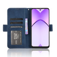 Pattintható tok a Oppo A40 / Oppo A40m, Card Slot, sötétkék
