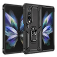 Páncélozott telefontok a Samsung Galaxy Z Fold 4 5G, Nox Case Ring, fekete