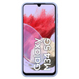 Telefontok a Samsung Galaxy M34 5G, Silicone Lite, kék