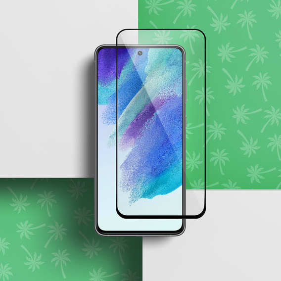 5D Full Glue Smart Palm edzett üveg a Samsung Galaxy S21 FE készülékhez