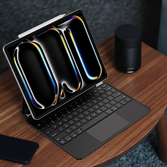 Billentyűzet tok Apple iPad Pro 13" 7th gen 2024, Dux Ducis MK Series, fekete