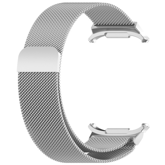 Milánói karkötő pánt a Samsung Galaxy Watch Ultra 47mm (2025 / 2024), Ezüst