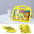 Gyermek tok iPad mini 7.9" 2019/2015/2014/2013/2012 (5/4/3/2/1 gen.), Cute Patterns, állvánnyal, sárga
