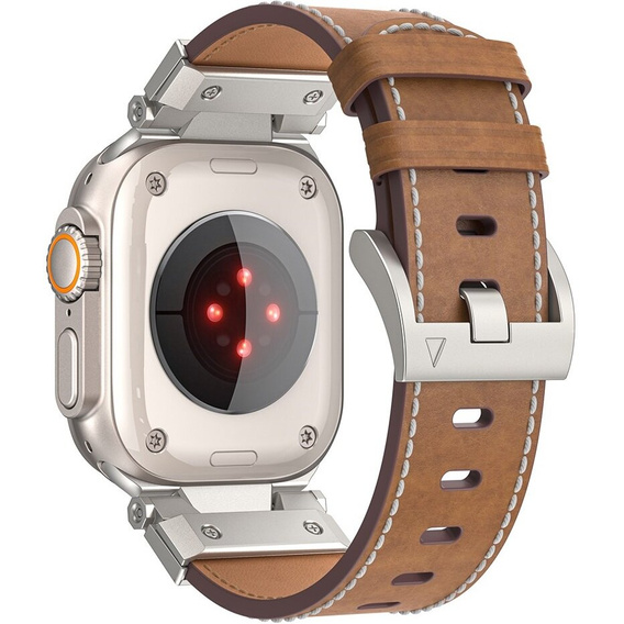 Bőrszíj Apple Watch 1/2/3/3/4/4/5/6/7/8/9/SE/Ultra/Ultra 2 42/44/45/49MM órához
