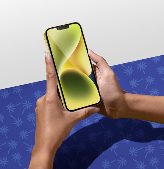 Diamond Palm edzett üveg iPhone 14-hez