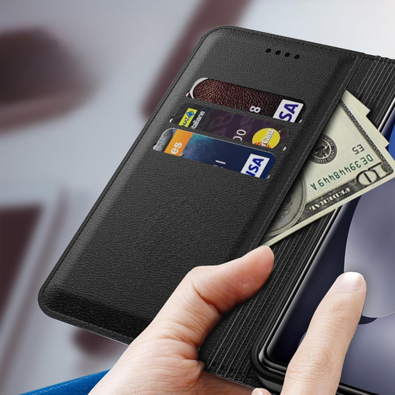 Crazy Horse Wallet flip tok Xiaomi Redmi Note 15 5G / Poco M8 5G készülékhez