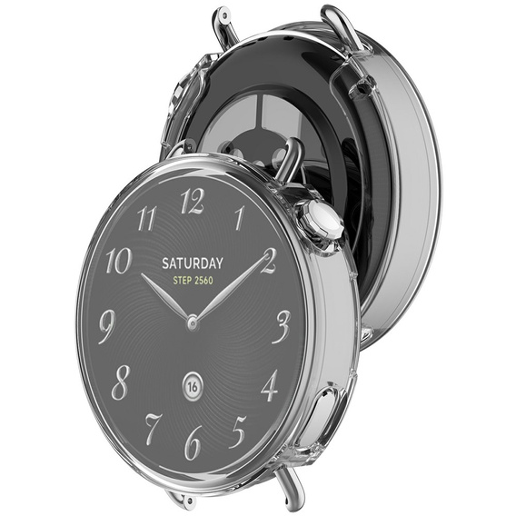 2 az 1-ben tok képernyővédővel a Xiaomi Watch S4 41 mm-es modellhez