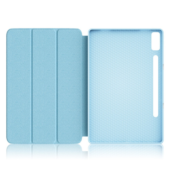 Tok Lenovo Tab P12, Smartcase tolltartóval, kék