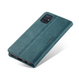 CASEME tok Samsung Galaxy A51, Leather Wallet Case, zöld