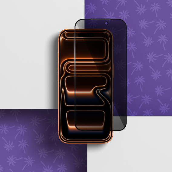 Shy Palm Privacy edzett üveg iPhone 17 Pro készülékhez