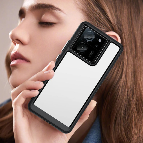Telefontok a Xiaomi 13T / 13T Pro, Fusion Hybrid, átlátszó / fekete