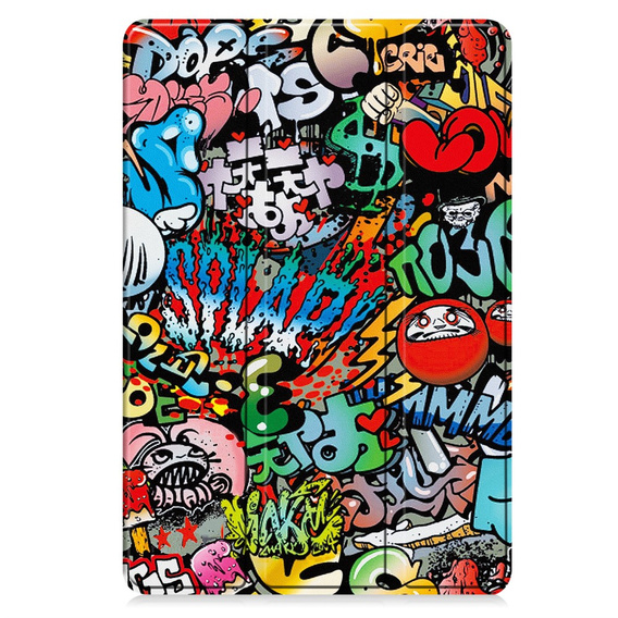 Tok Huawei MatePad SE 11 2024, Smartcase, graffiti