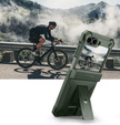 Páncélozott tok Samsung Galaxy Z Flip7 FE / Z Flip6 készülékhez, Dexnor Clip Holder, zöld