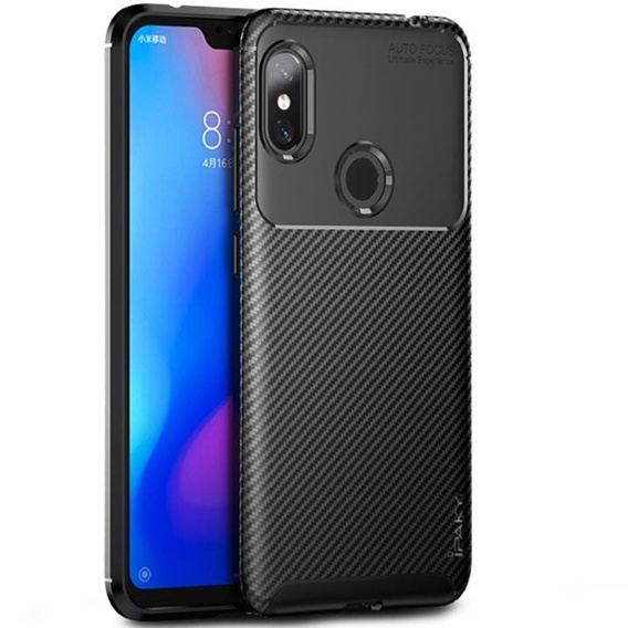 Telefontok a Xiaomi Redmi Note 6 Pro, Carbon Gel, fekete