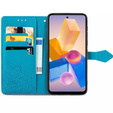Pattintható tok a Infinix Hot 40i, Mandala, kék