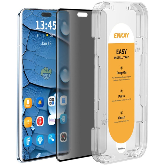 ENKAY edzett üveg Honor Magic7 Pro 5G, átlátszó