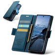 CASEME Litchi pénztárca flip tok Samsung Galaxy Z Fold7 5G számára
