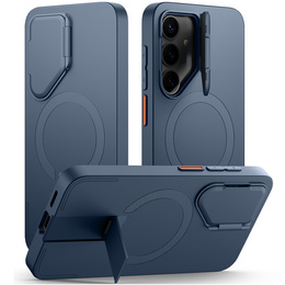 Tok Samsung Galaxy S25 készülékhez, Suritch Shockproof, MagSafe, kék