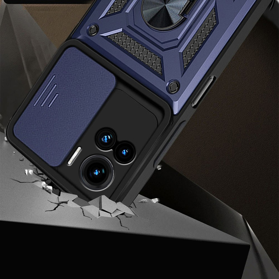 Telefontok a Motorola Edge 30 Ultra 5G, CamShield Slide, tengerészkék