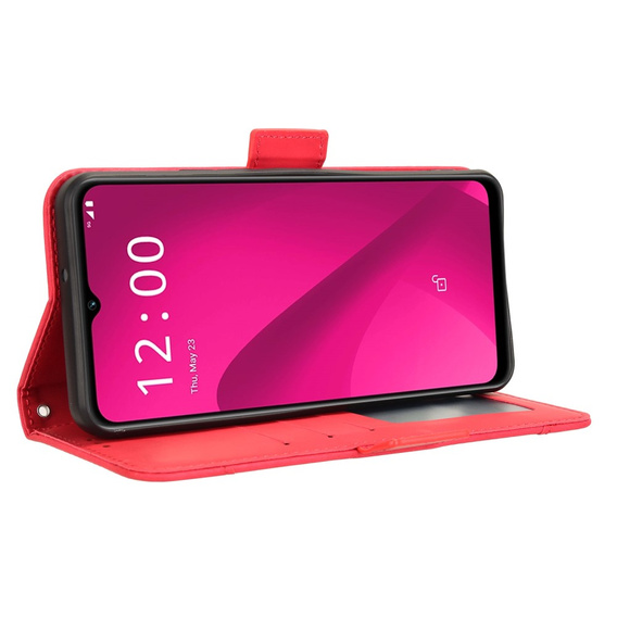 Pattintható tok a T Phone 2 5G, Card Slot, piros