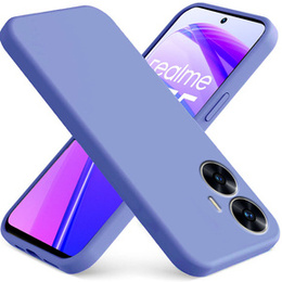 Telefontok a Realme C55, Silicone Lite, lila