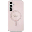 GUESS IML Glitter Circle tok Samsung Galaxy S25-hez