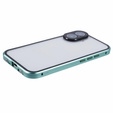 Tok iPhone 16, Magnetic Dual Glass, zöld