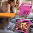 Gyermek tok Lenovo Tab TB311FU, gyermek tok fogantyúval, rózsaszín