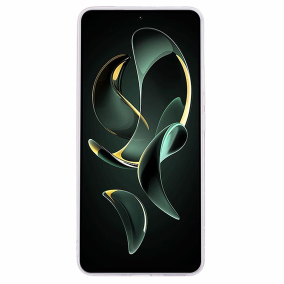 Tok Xiaomi 13T / 13T Pro / Redmi K60 Ultra, Glitter Butterfly, rózsaszín