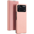 Telefontok a Xiaomi Poco M4 Pro 4G, Clear View, rózsaszín rose gold