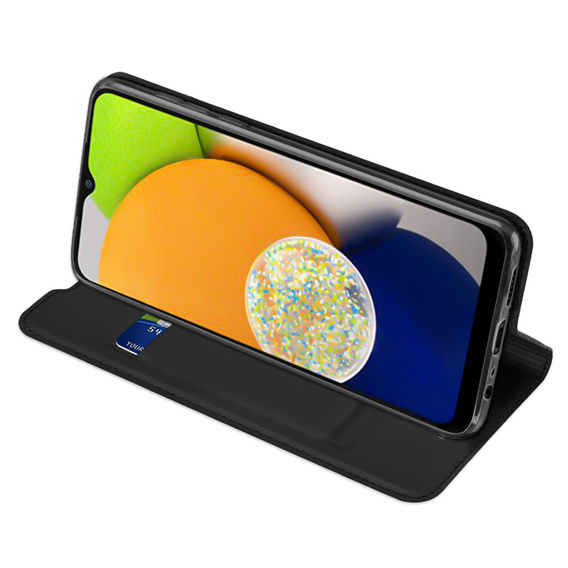 Dux Ducis Telefontok a Samsung Galaxy A03, Skinpro, fekete