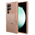 Tok Samsung Galaxy S25 Ultra, Card Holder Kickstand, fekete